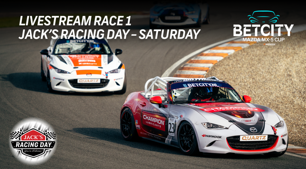 Bekijk hier de livestream van JACK'S Racing Day!